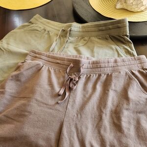 Karen Scott Shorts 2 pair